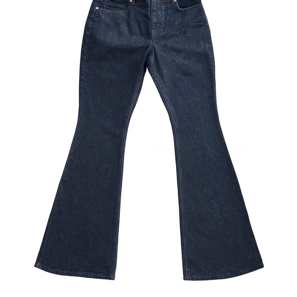 Antonio Melani Jeans Straight Leg Dark Wash Everyday Core Denim High Rise sz. 32 - Picture 3 of 9